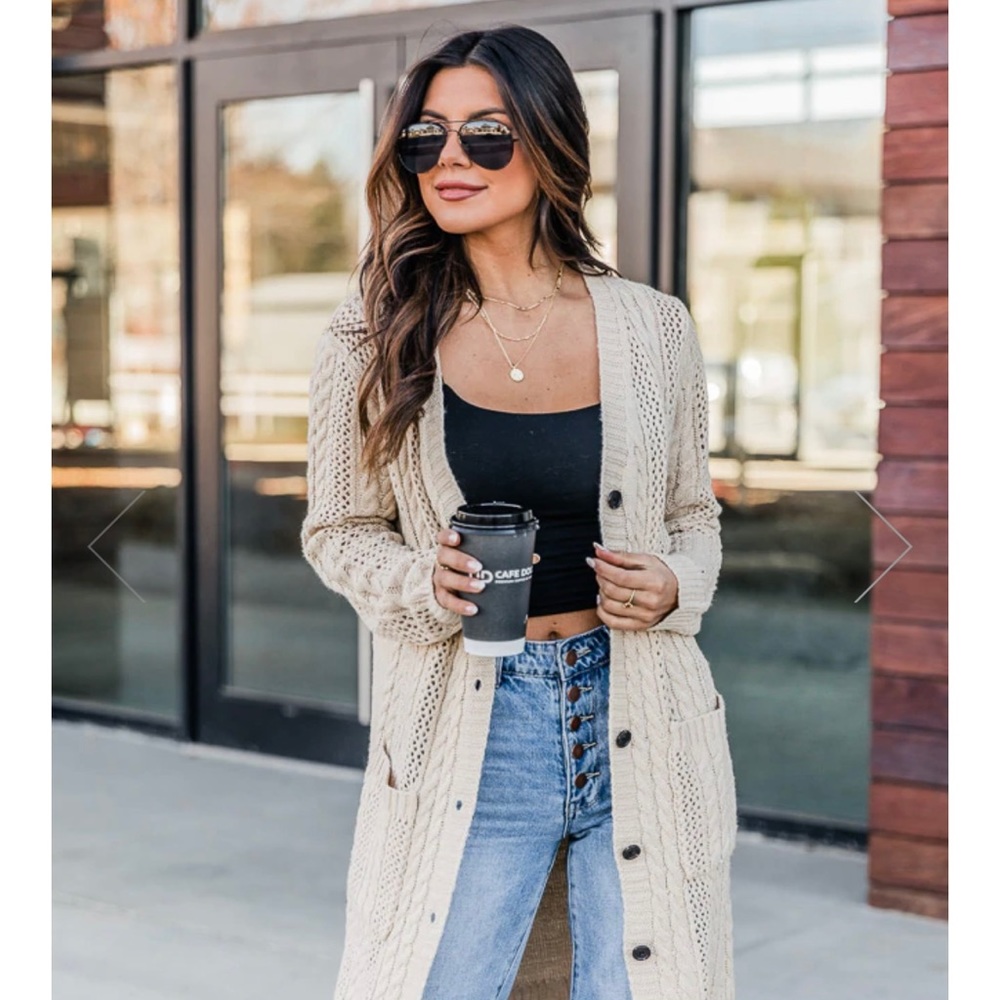 Pink Lily Chance to Change Cardigan